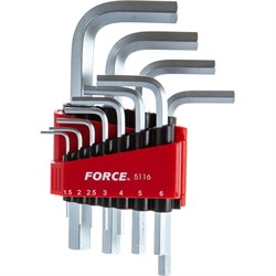 Набор шестигранников FORCE 5116 - фото 14711806