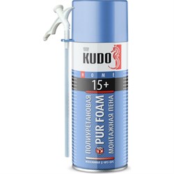 Всесезонная полиуретановая монтажная пена KUDO HOME 15+ - фото 14712299