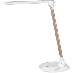 Настольный светильник ЭРА NLED-456-10W-W-G - фото 14712332