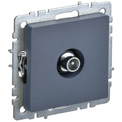 Проходная tv-розетка IEK Brite ртв10-0-брм - фото 14712773