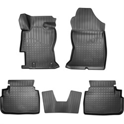 Салонные коврики для Subaru XV (G5) 3D (2017) UNIDEC NPA11-C84-810 - фото 14713634