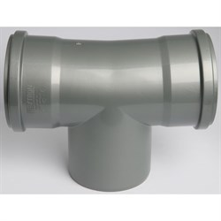 Спецтройник для внутренней канализации FLEXTRON 148074 - фото 14714055