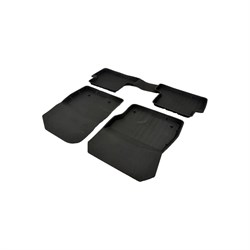 Резиновые коврики в салон Ford Focus III SD/HB/UN 2010-2019 SRTK PREMIUM - фото 14714145