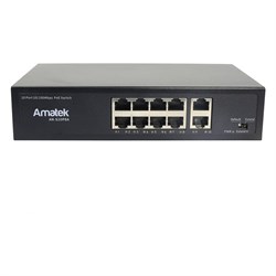 Коммутатор poe Amatek AN-S10P8A - фото 14714824