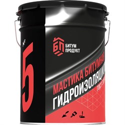 Битумная гидроизоляционная мастика БИТУМ ПРОДУКТ BP-1 - фото 14716647