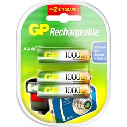 Перезаряжаемый аккумулятор GP 100AAAHC - фото 14719638