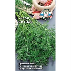 Укроп СеДек Витязь(ср.спел., компактн., до 100 см .,рассеч.,кр.разм.,сиз.-зелен.,сильн.-аромат). Евро, 2 - фото 14723062