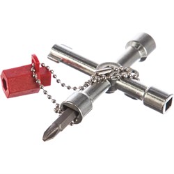 Ключ для электрошкафов KNIPEX KN-001103 - фото 14723575
