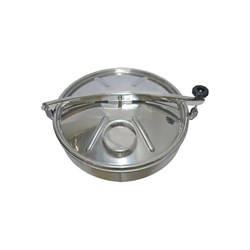 Нержавеющий круглый люк TITAN LOCK TLTK400S - фото 14723662