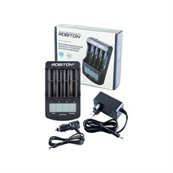 Интеллектуальное зарядное устройство Robiton MasterCharger Pro LCD - фото 14726807