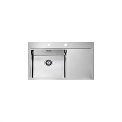 Левая кухонная мойка ALVEUS PURE 50L KMB-90 - фото 14728391