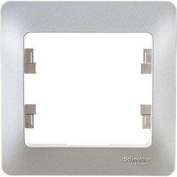 Одноместная рамка Systeme Electric GLOSSA - фото 14728809