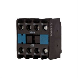 Блок-контакт для контакторов серии KNL43-KNL75 iskra NDL4-20 - фото 14730118