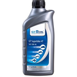 Масло GT OIL Superbike 4T, SAE 10W40, API SM - фото 14731374