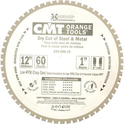 Диск (сухой рез: железо, сталь) CMT 226.060.12 - фото 14732300