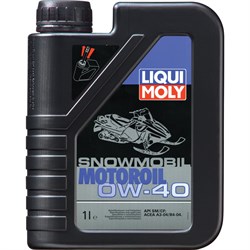 Синтетическое моторное масло 4T для снегоходов LIQUI MOLY Snowmobil Motoroil 0W-40 1л 7520 - фото 14736003