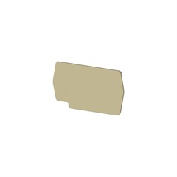 Концевой сегмент на клеммники PYK25 Klemsan NPP PYK2,5 - фото 14737554