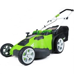 Аккумуляторная газонокосилка GreenWorks Twin Force G40LM49DB - фото 14738300