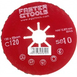Гофрированный шлифовальный диск FASTER TOOLS 5810 - фото 14738996