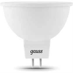 Лампа GAUSS LED MR16 GU5.3 5W 12V 2700K - фото 14741674