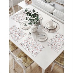 Комплект тканевых салфеток для сервировки стола JoyArty np_10454 - фото 14745301