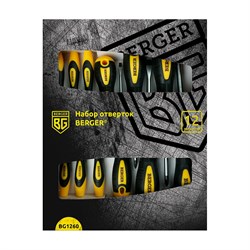 Набор отверток Berger BG BG1260 - фото 14745472