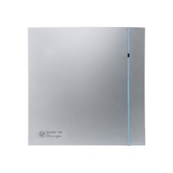 Вытяжной вентилятор Soler&Palau Silent-100 CHZ Silver Design - фото 14745776