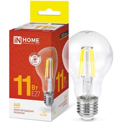Светодиодная лампа IN HOME LED-A60-deco - фото 14748045