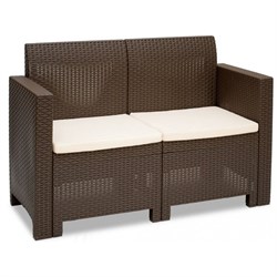 Двухместный диван B:rattan NEBRASKA SOFA 2 - фото 14748085