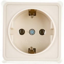 Одноместная розетка Generica ОКТАВА - фото 14748263