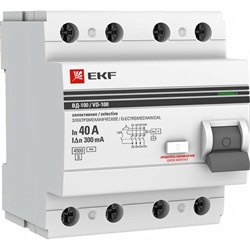 Селективное устройство защитного отключения EKF PROxima - фото 14748482