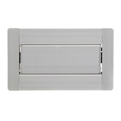 Блок розеток NAVAKO ultra silver - фото 14748845