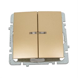 Механизм выключателя Nilson Touran/Alegra metallic - фото 14748878