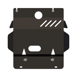 Защита картера двигателя сталь 2.5 мм, для TOYOTA FJ Cruiser (2007-2018)/TOYOTA Land Cruiser 120 Prado (2002-2009) Sheriff 860 - фото 14751391