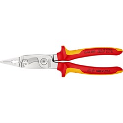 Диэлектрические электромонтажные клещи KNIPEX KN-1386200SB - фото 14751600