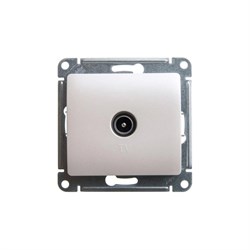 Проходная tv розетка Systeme Electric Glossa - фото 14753191