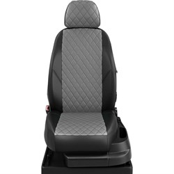 Авточехлы для Volkswagen Polo с 2010-2020 г.в., седан AVTOLIDER1 VW28-0102-EC02-R-gra - фото 14753656