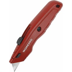 Алюминиевый строительный нож WORKPRO WP213017 - фото 14755310