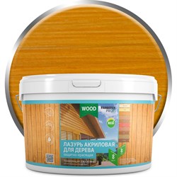 Защитно-красящая акриловая лазурь для дерева Farbitex 4300007746 - фото 14755355