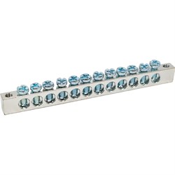 Нулевая никелированная шина "n" TDM SQ0801-0339 - фото 14755455