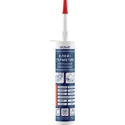 Нейтральный атмосферостойкий силиконовый герметик SILMAC PROFESSIONAL - фото 14755606
