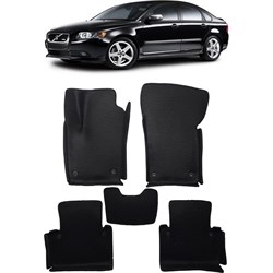 Ковры в салон автомобиля volvo s40 ii вариант макси 3d 2004 - 2012 Eva Smart 3301-B1A1-S - фото 14756308