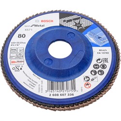 Лепестковый круг для УШМ Bosch Best for Metal - фото 14758849