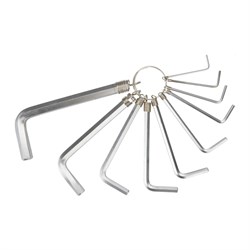 Шестигранные ключи TOPEX 35D954 - фото 14760325