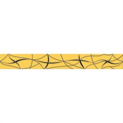 Бордюр Azori Ceramica 50,5x6,2 vela ochra stella - фото 14762018