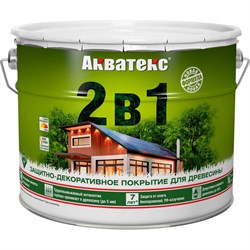 Защитно-декоративное покрытие для дерева Акватекс 257232 - фото 14762120