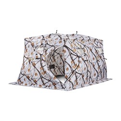 Палатка HIGASHI Double Winter Camo Pyramid Hot - фото 14764136