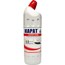 Чистящее средство для сантехники, ванной, раковины, душевой кабины Карат 4607002304080 - фото 14764269