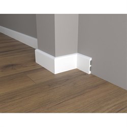 Ударопрочный влагостойкий напольный плинтус под покраску Decor-Dizayn DD706 - фото 14765853