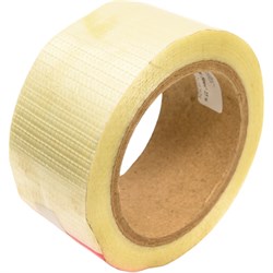 Липкая лента SV Tapes PETXR9001 PET X R 90, 50 мм, 25 м, армированная стеклосеткой - фото 14766034